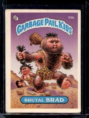 Garbage Pail Kids - Brutal Brad Card #55b